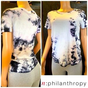 🆕New n:Philanthropy tie dye shirt purple $88 S